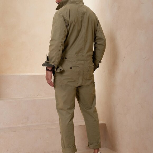 NWT - Banana Republic Men's Heritage Flight Suit Size XL - Picture 2 of 4